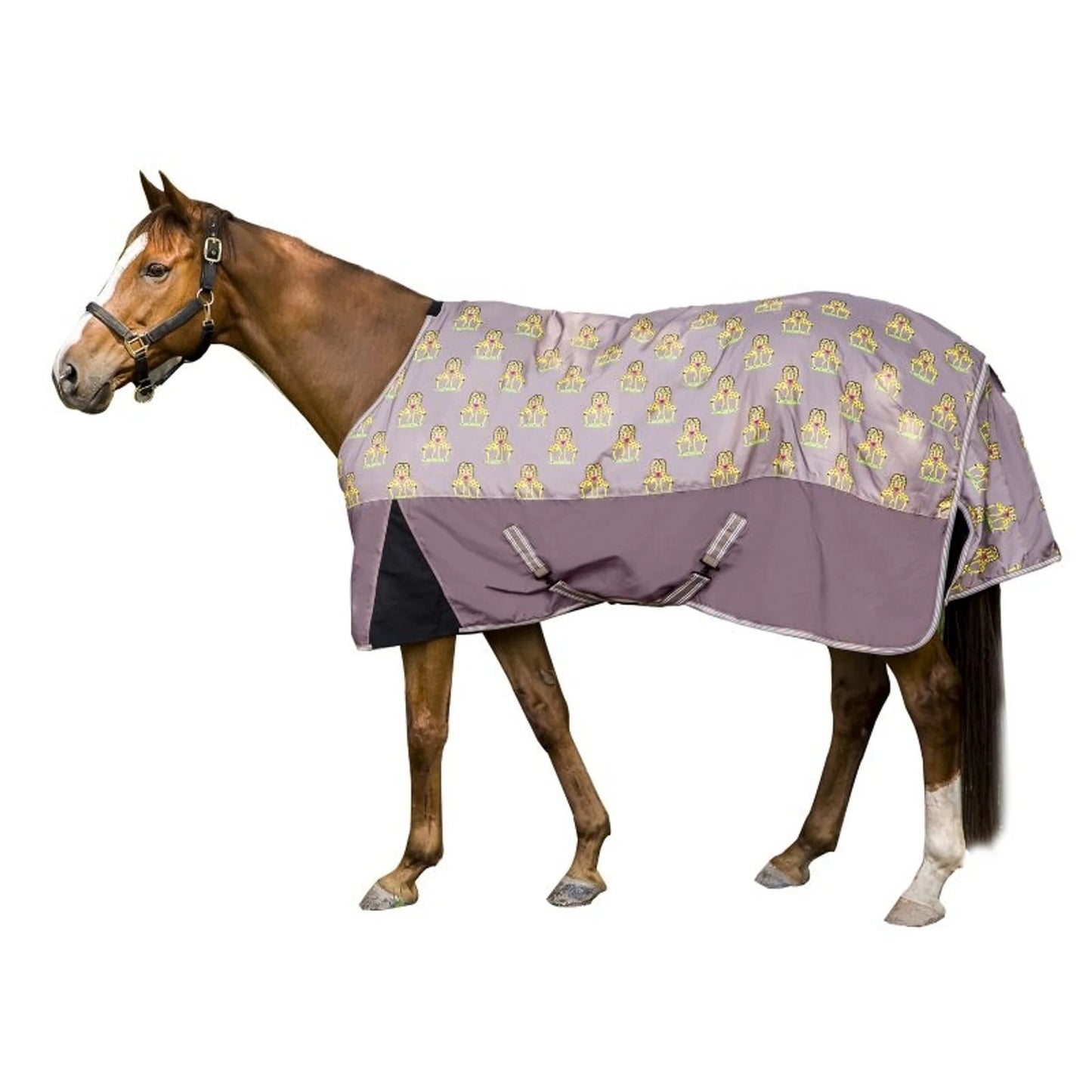 TuffRider 1200D Ripstop Pony Turnout Giraffe 60" - Riders Choice Supply Co