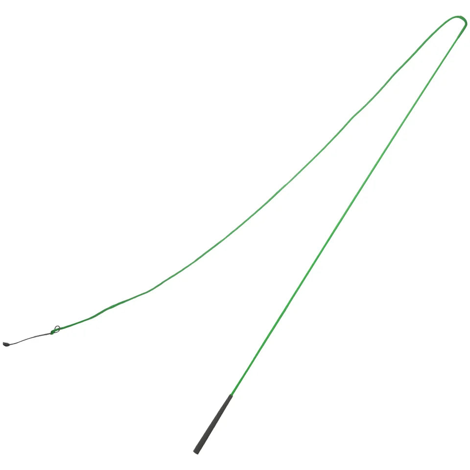 The Epic Animal Green Horse Lunging Whip 65" with 73" Drop