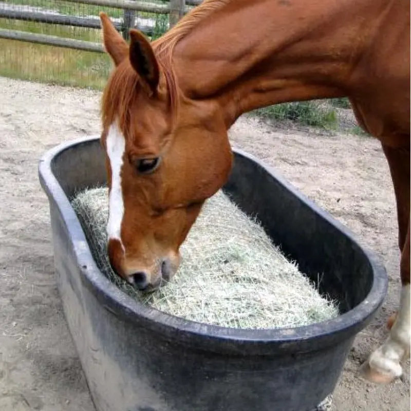 Freedom Feeder Full Bale Hay Net - Slow Feed Hay Net - 3 String Bale - 3 Size Mesh Options - Riders Choice Supply Co
