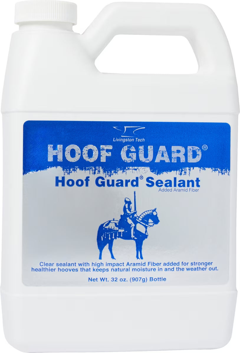Livingston Tech Hoof Guard Sealant Liquid Horse Supplement, 32-fl oz bottle