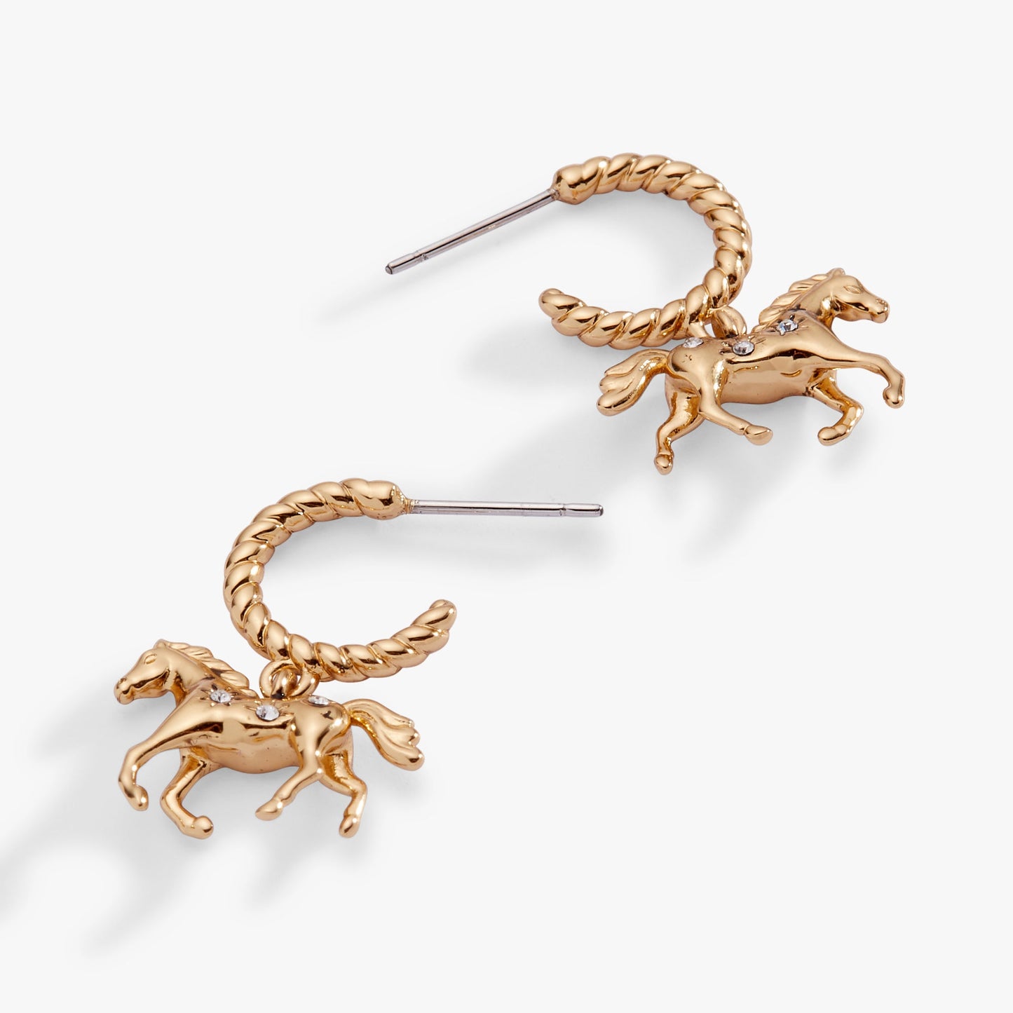 Horse Huggie Hoop Earrings - Riders Choice Supply Co