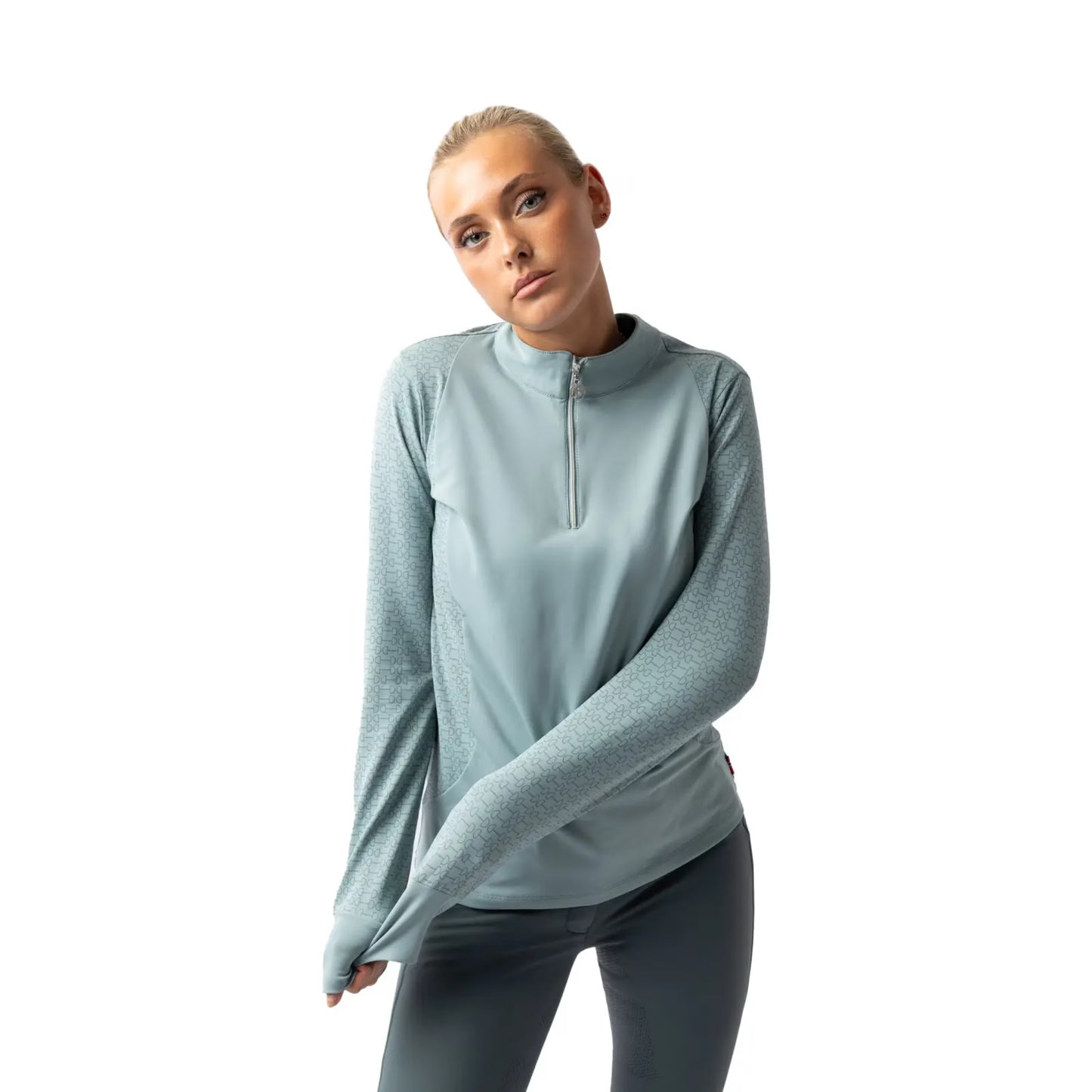 B Vertigo Isadora Womens Quarter Zip Training Shirt