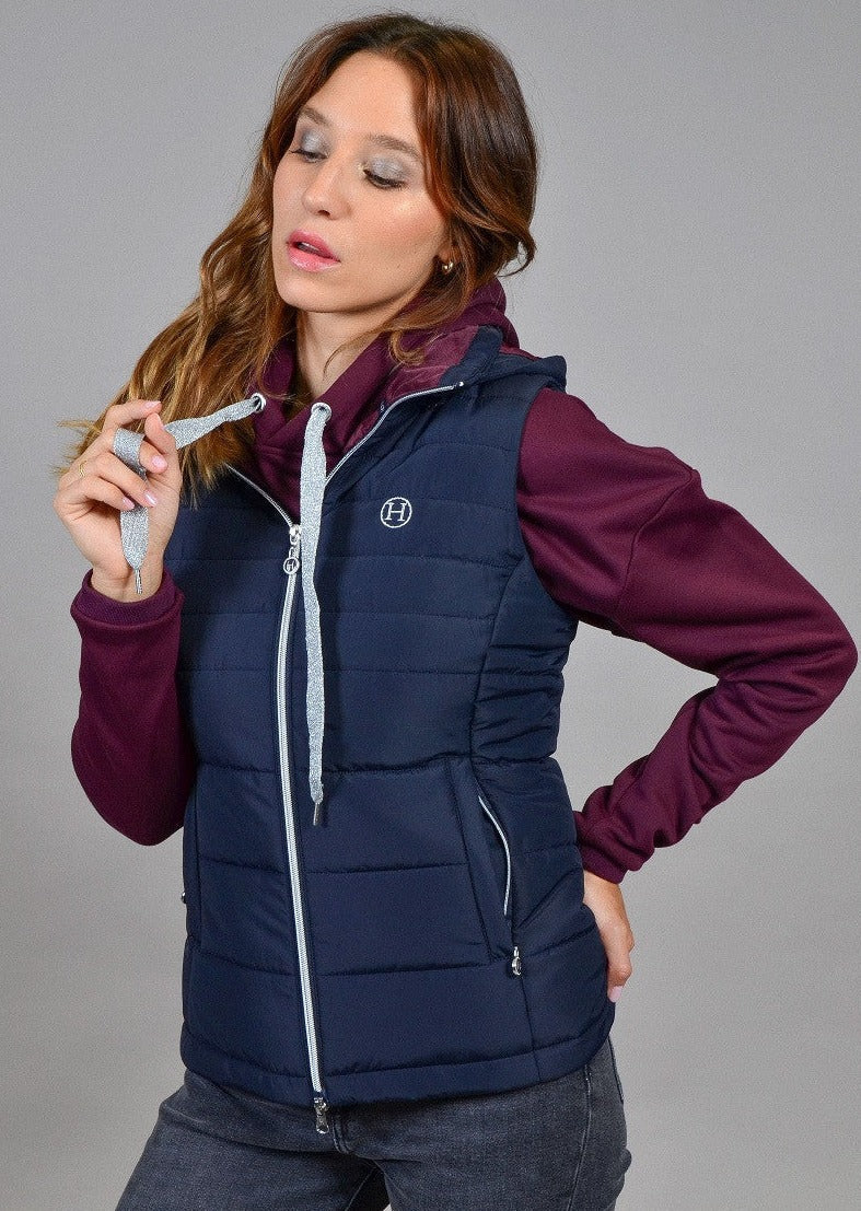 Boheme Womens Hoodie Vest - Riders Choice Supply Co