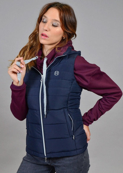 Boheme Womens Hoodie Vest - Riders Choice Supply Co