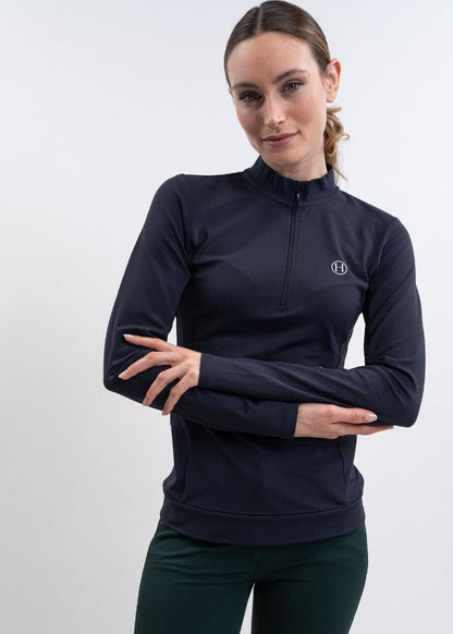 Tess - Long Sleeve Technical Riding Polo - Riders Choice Supply Co