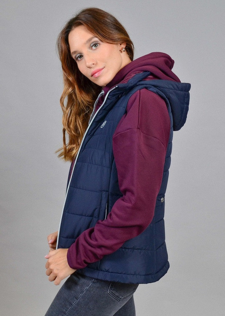 Boheme Womens Hoodie Vest - Riders Choice Supply Co