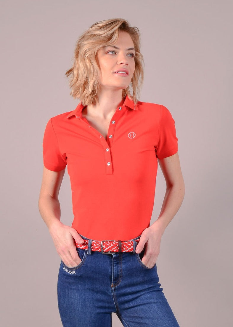 Punky Womens Short Sleeve Polo - Riders Choice Supply Co