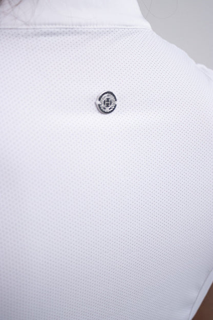 Paola - Womens Competion Shirt in White Long Sleeve - Riders Choice Supply Co