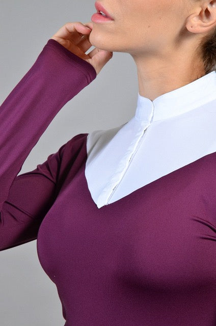 Cognac Womens Long Sleeve Competition Shirt - Riders Choice Supply Co