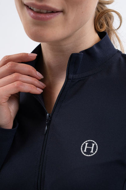 Tess - Long Sleeve Technical Riding Polo - Riders Choice Supply Co