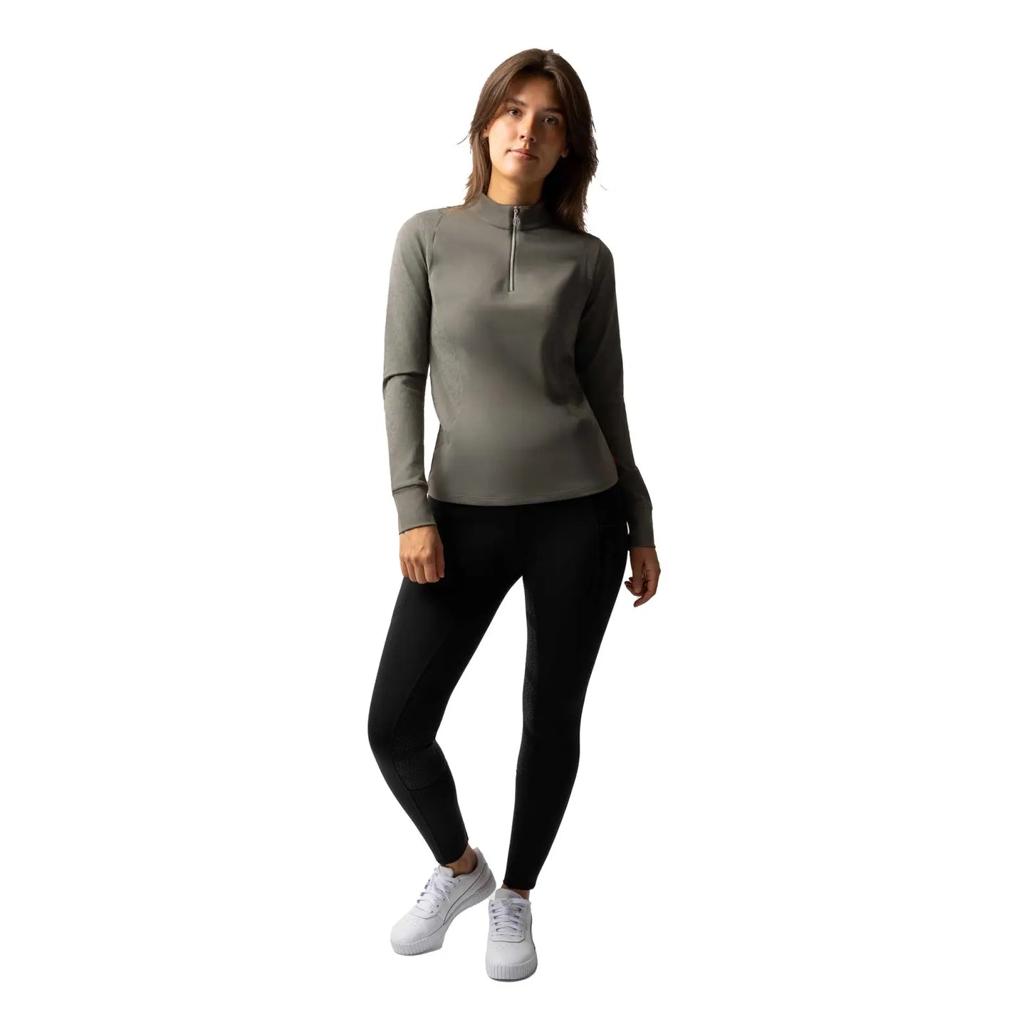 B Vertigo Isadora Womens Quarter Zip Training Shirt