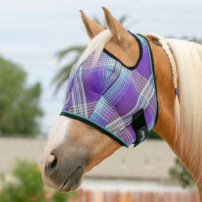 Fly Mask with 73% UV Protection - Open Top Design - Riders Choice Supply Co