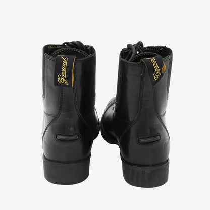 Lace-Up Leather Paddock Boots
