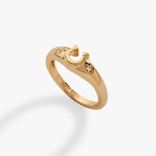 Lucky Horseshoe Ring - Riders Choice Supply Co