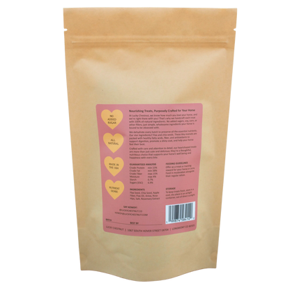 Lucky Chestnut - Apple with Anise + Rose Hip Horse Treats - Low-NSC