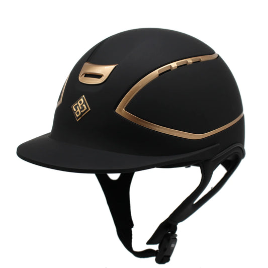 Ap Hassinger Presidente Helmet - Matte / Gold - Riders Choice Supply Co