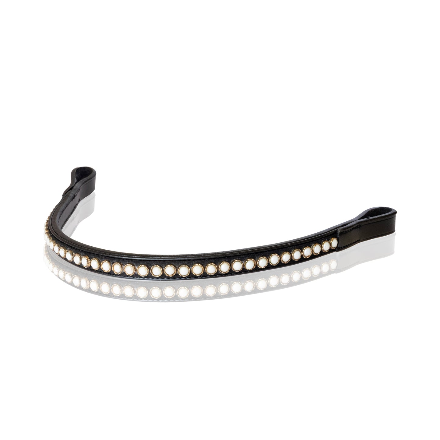 Gold Pearl Browband - Riders Choice Supply Co