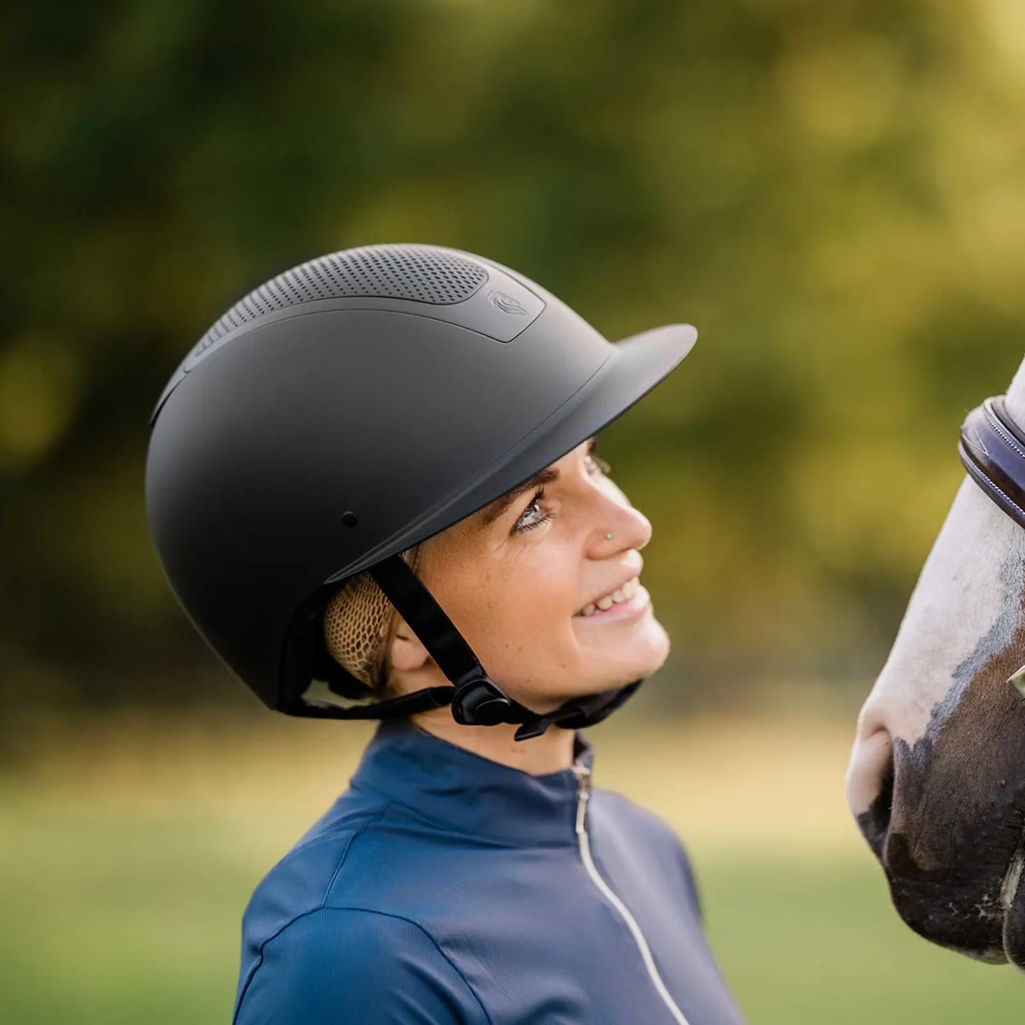 Equinavia Crown MIPS Riding Helmet, Black Matte - Riders Choice Supply Co