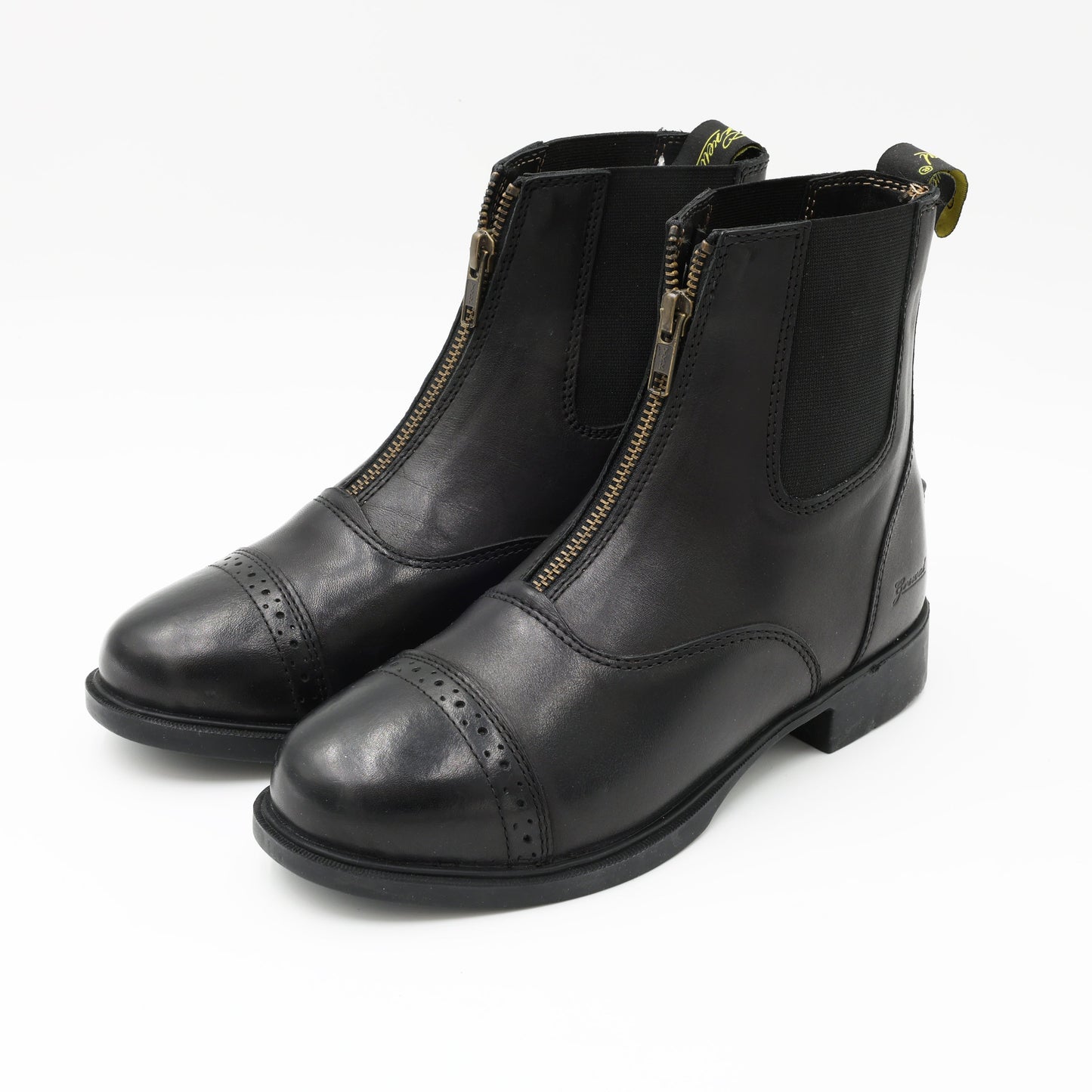 Grewal Equestrian Zip-Up Synthetic Leather Paddock Boots - Riders Choice Supply Co