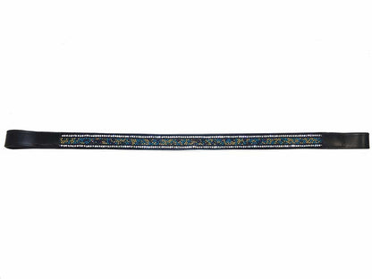 Peacock Beads Browband