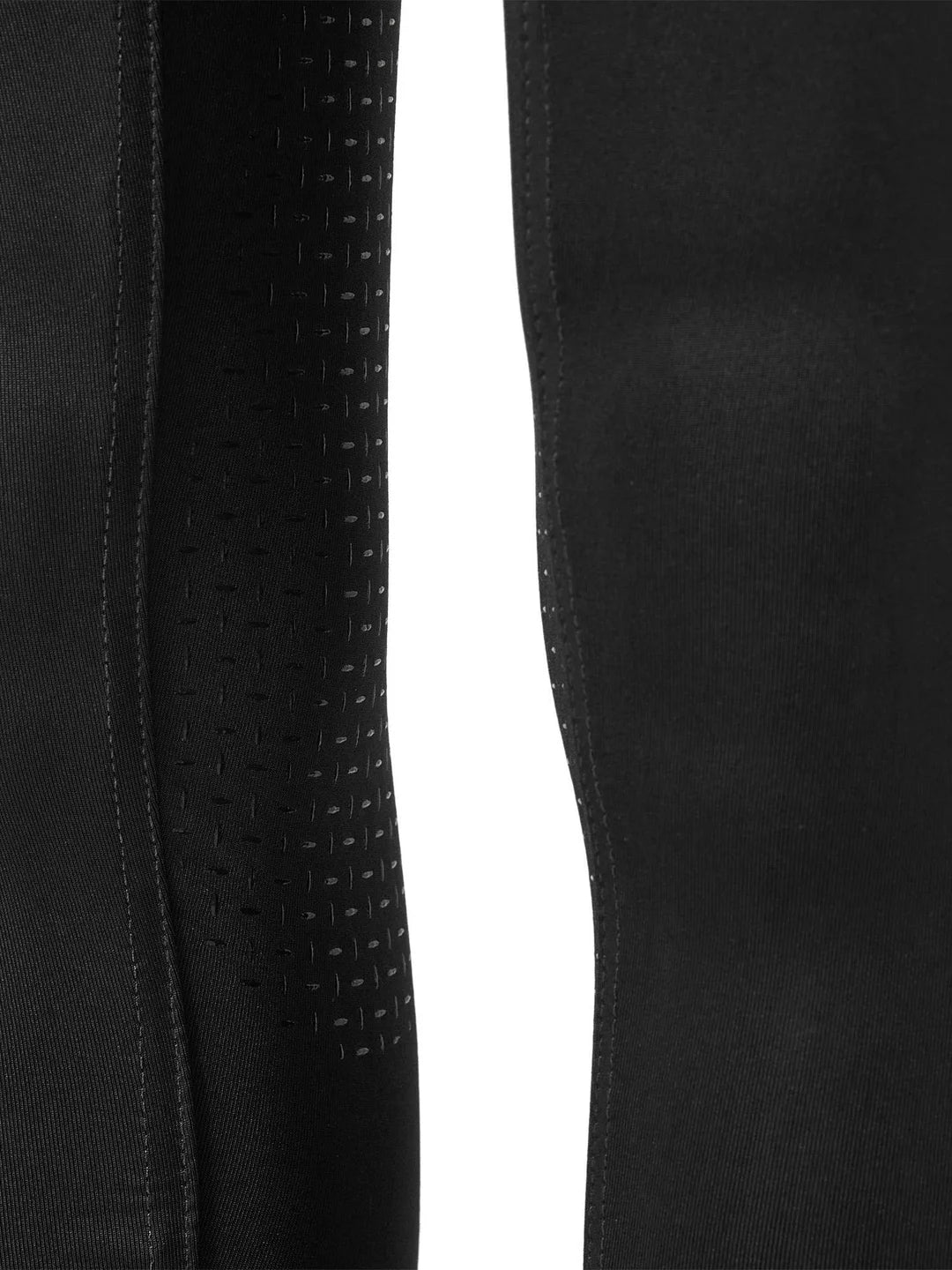Royal Highness Kid's Silicone Knee Patch Tights - BLACK