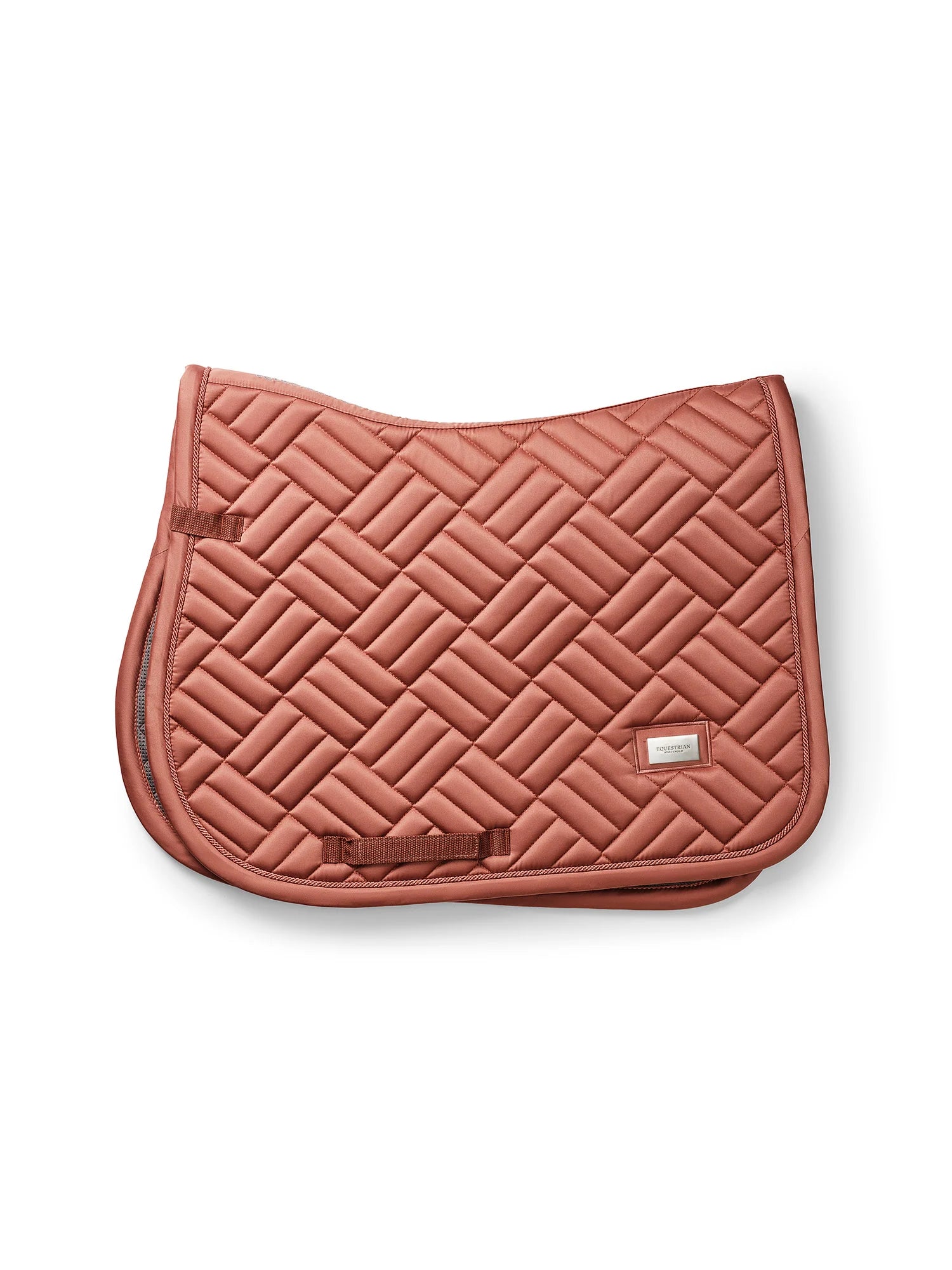 Equestrian Stockholm Jump Saddle Pad Modern Coral - Full - Riders Choice Supply Co
