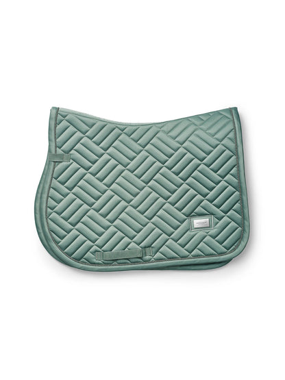 Equestrian Stockholm Jump Saddle Pad Modern Mint Green - Riders Choice Supply Co