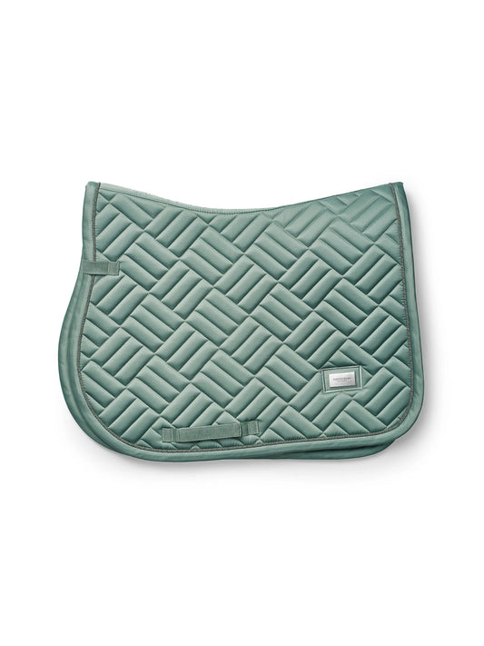 Equestrian Stockholm Jump Saddle Pad Modern Mint Green - Riders Choice Supply Co
