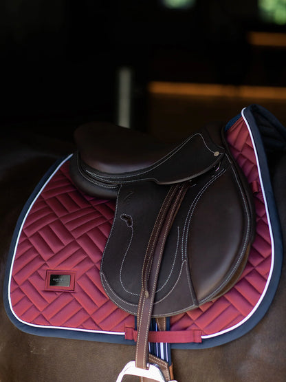 Equestrian Stockholm Jump Saddle Pad Modern Luxe - Full - Riders Choice Supply Co