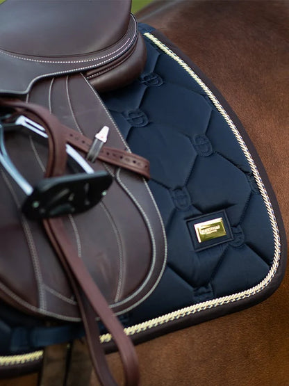 Equestrian Stockholm Jump Saddle Pad Royal Classic - Full - Riders Choice Supply Co