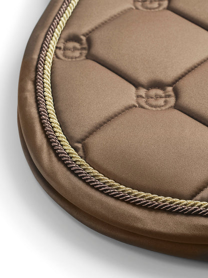 Equestrian Stockholm Jump Saddle Pad Champagne - Full - Riders Choice Supply Co
