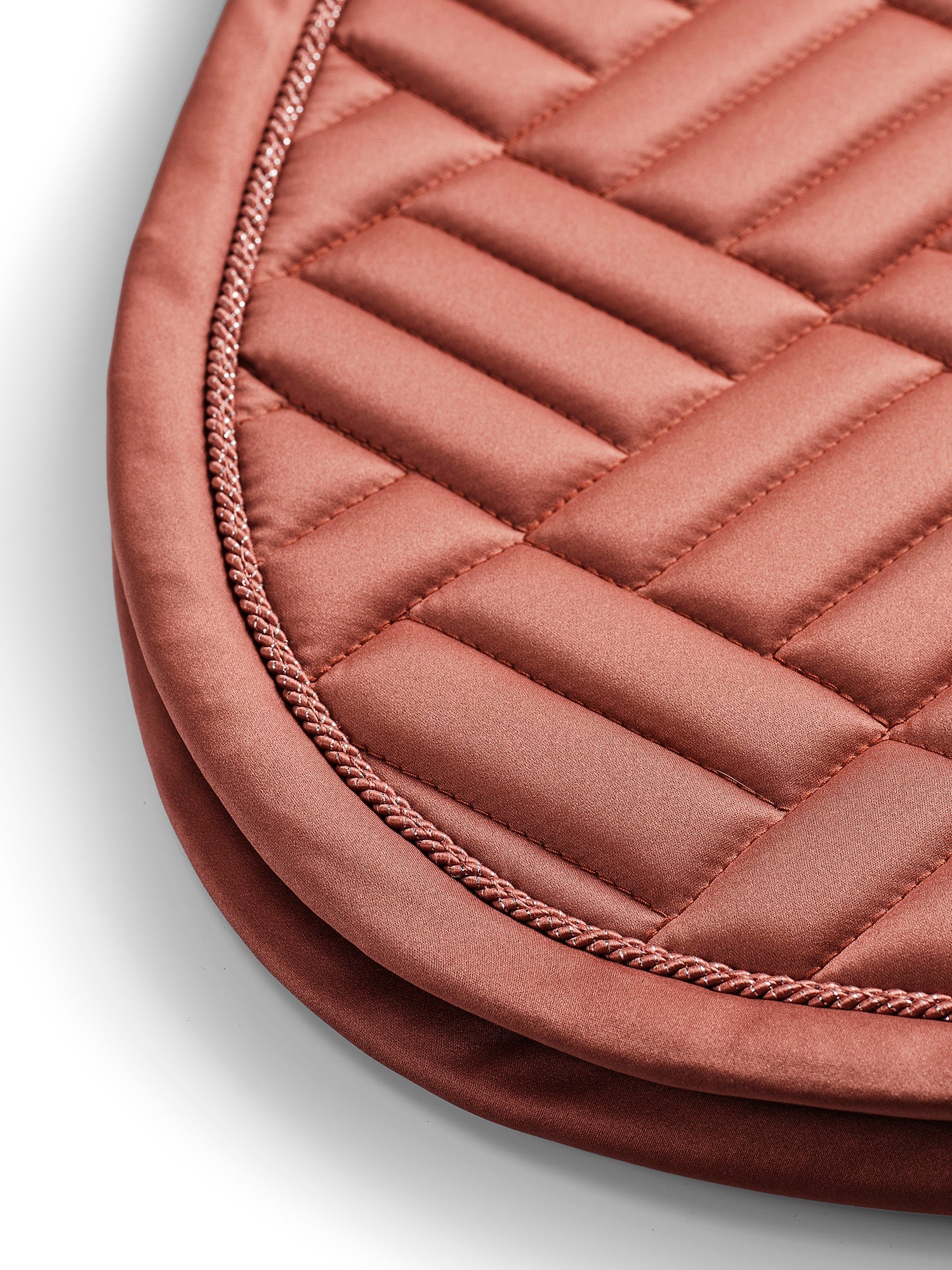 Equestrian Stockholm Jump Saddle Pad Modern Coral - Full - Riders Choice Supply Co