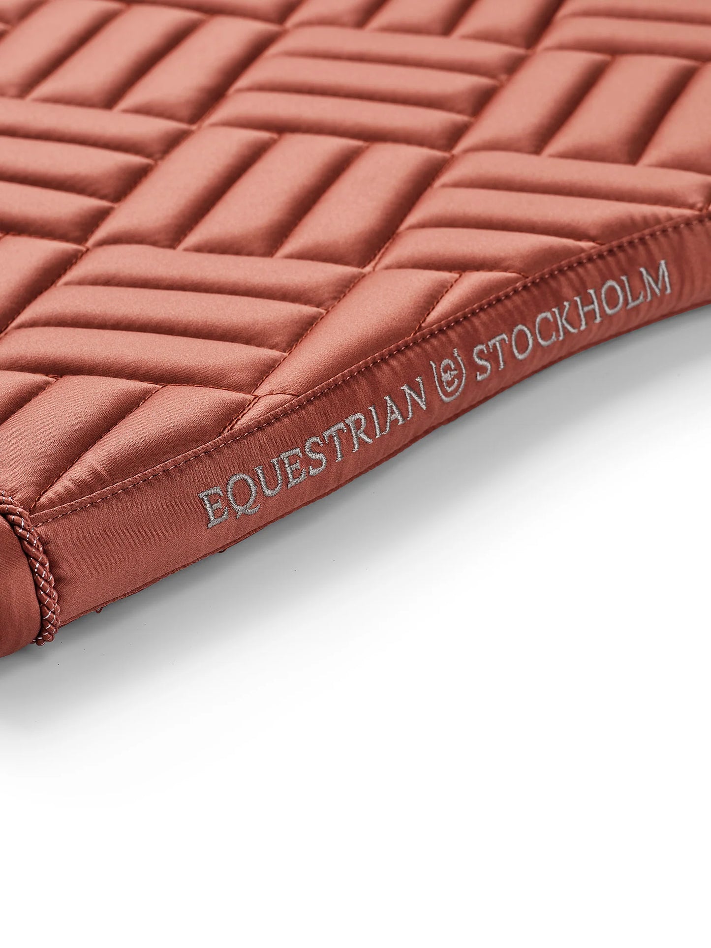 Equestrian Stockholm Jump Saddle Pad Modern Coral - Full - Riders Choice Supply Co