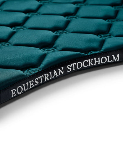 Equestrian Stockholm Jump Saddle Pad Emerald - Full - Riders Choice Supply Co
