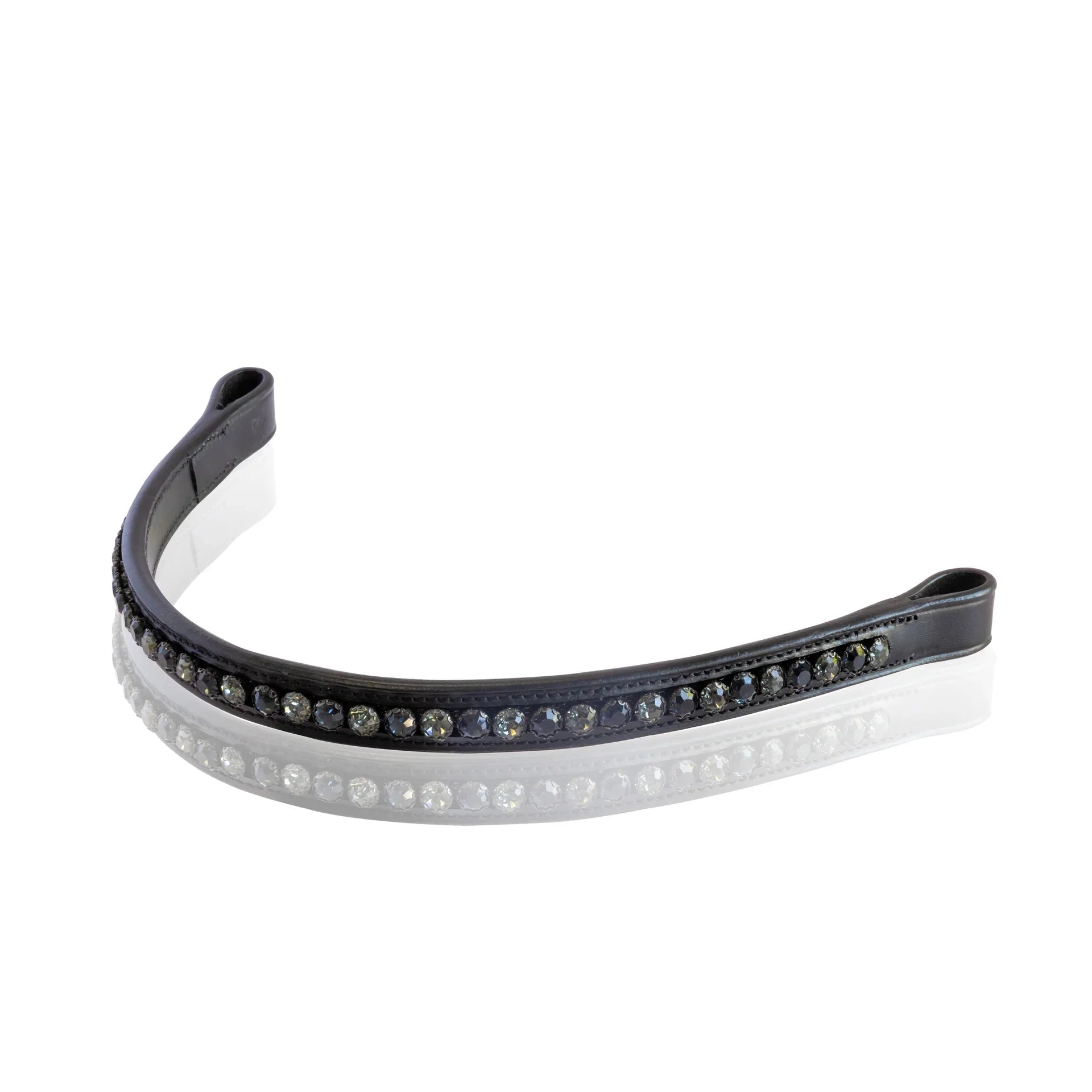 Smoky Quartz Browband - Riders Choice Supply Co