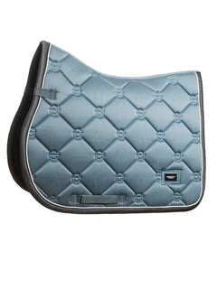 Equestrian Stockholm Jump Saddle Pad Steel Blue - Full