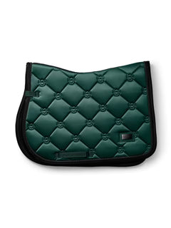 Equestrian Stockholm Jump Saddle Pad Sycamore Green - Full