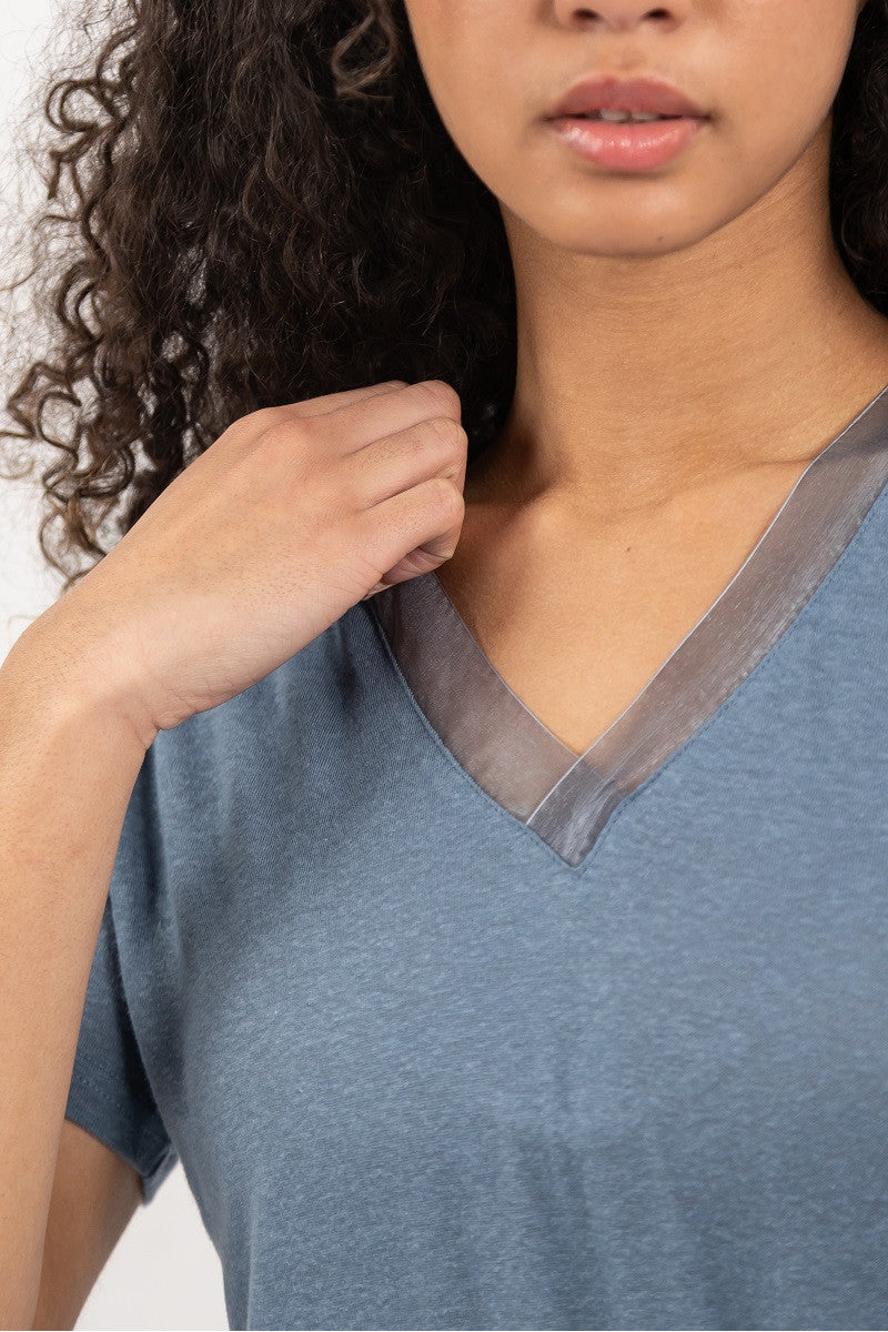 Tandem Womens V-Neck Tee - Riders Choice Supply Co
