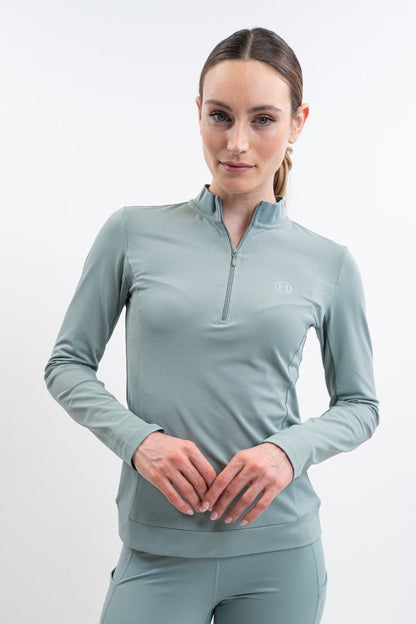 Tess - Long Sleeve Technical Riding Polo - Riders Choice Supply Co