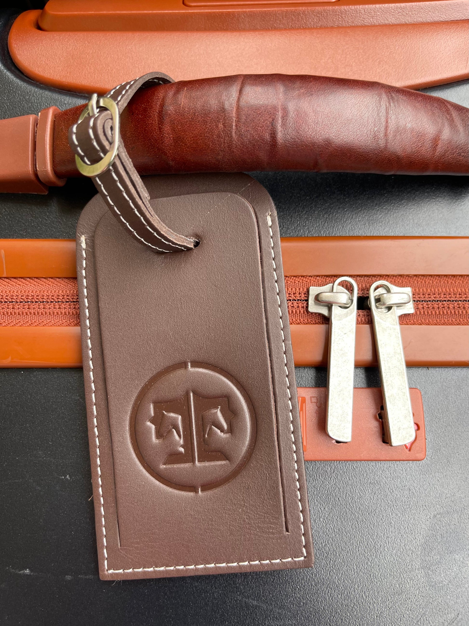 Leather Luggage Tags - Riders Choice Supply Co