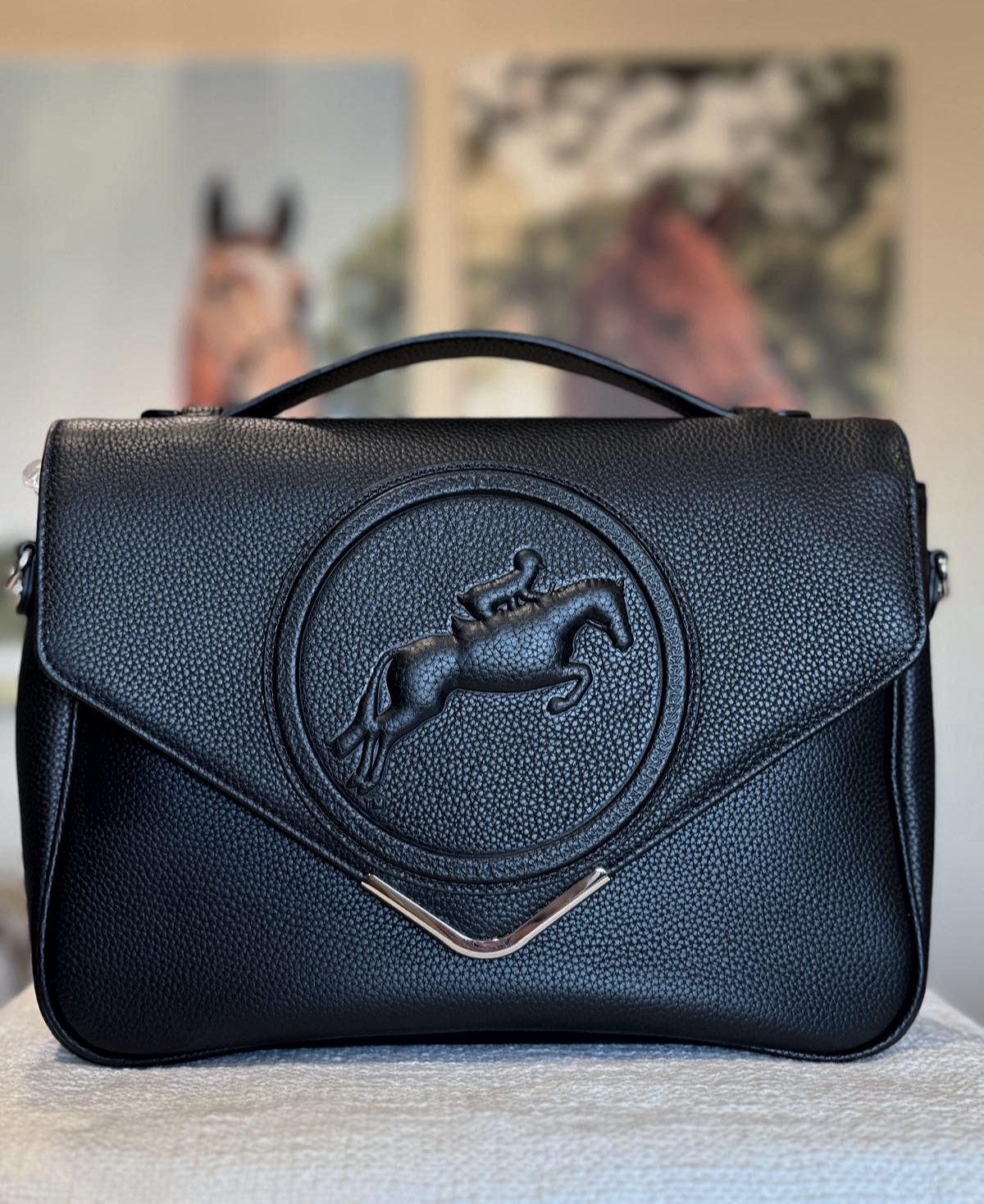 Madelyn Crossbody- Silver - Riders Choice Supply Co