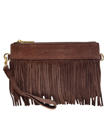 Wellington Wristlet Dark Chocolate Fringe LIMITED EDITION - Riders Choice Supply Co