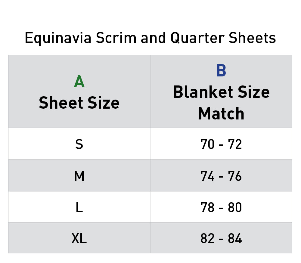 Equinavia Sol Ringside Scrim Sheet