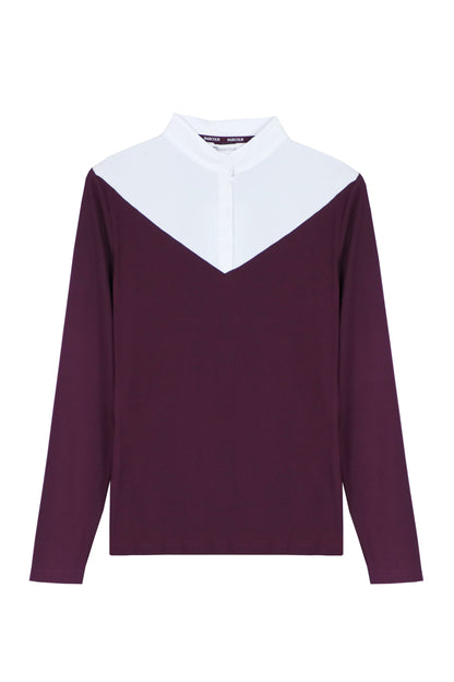 Cognac Womens Long Sleeve Competition Shirt - Riders Choice Supply Co