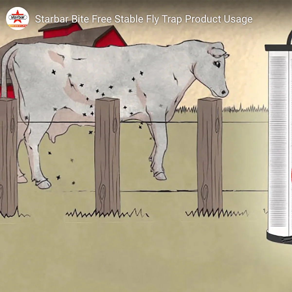 Bite Free Stable Fly Trap